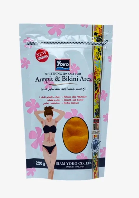 YOKO AYDINLATICI, ARMPİT & BİKİNİ SPA TUZU 220 GR