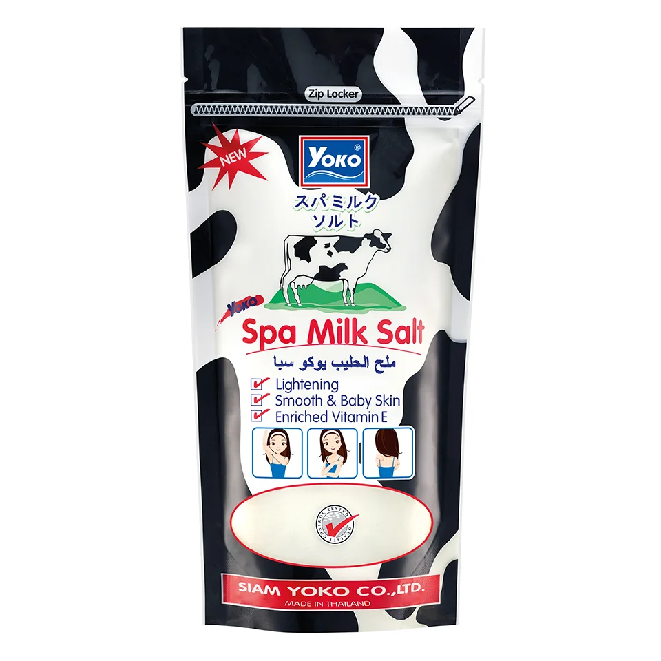 YOKO AYDINLATICI, BESLEYİCİ, NEMLENDİRİCİ SÜTLÜ  SPA TUZU 300 GR