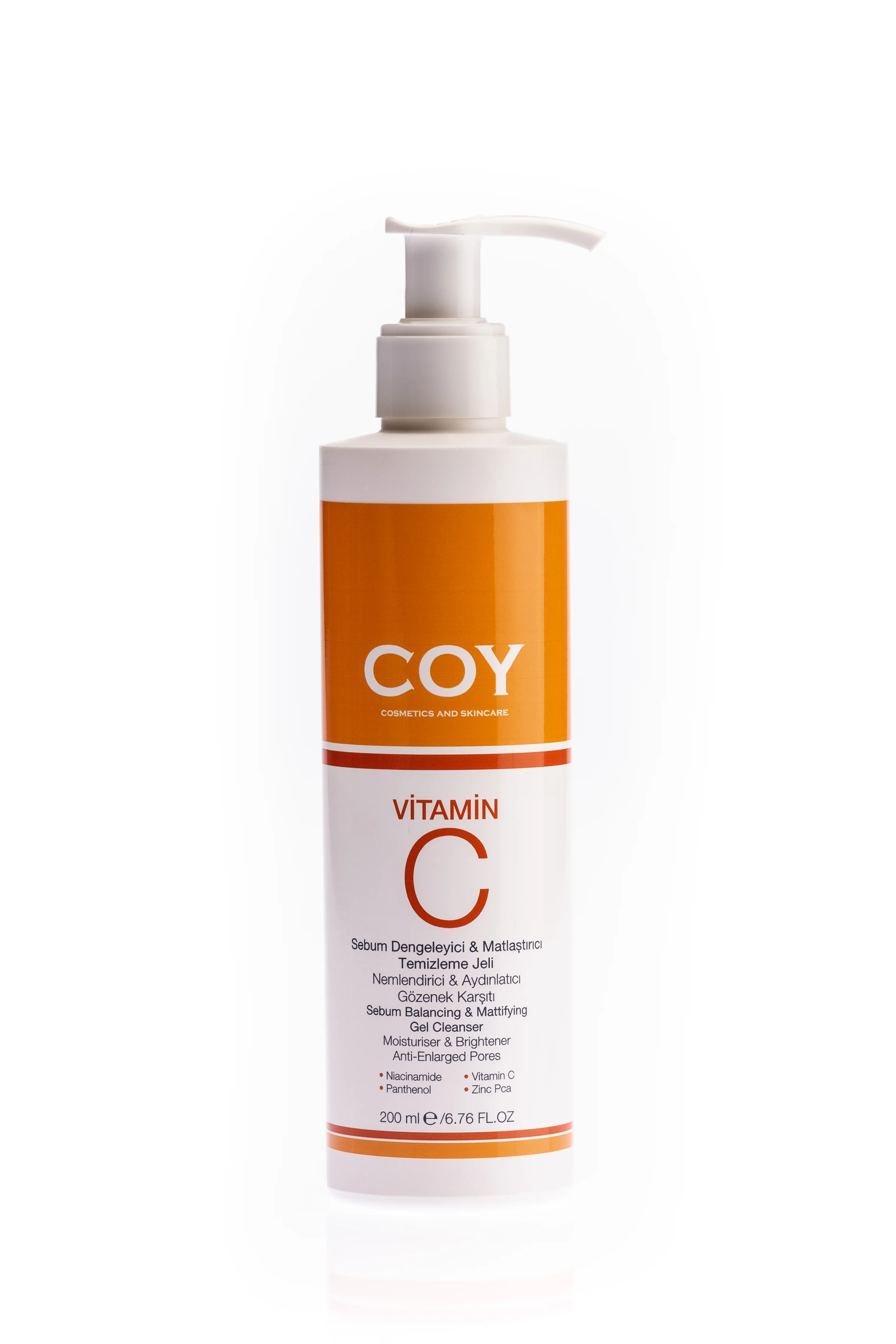 COY C VİTAMİN SEBUM YÜZ YIKAMA JELİ 200 ML